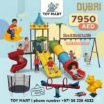 Luxury Kids Outdoor Playground Set with Slides, Swings