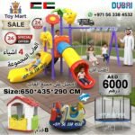 4-in-1 Premium Kids Outdoor Playground