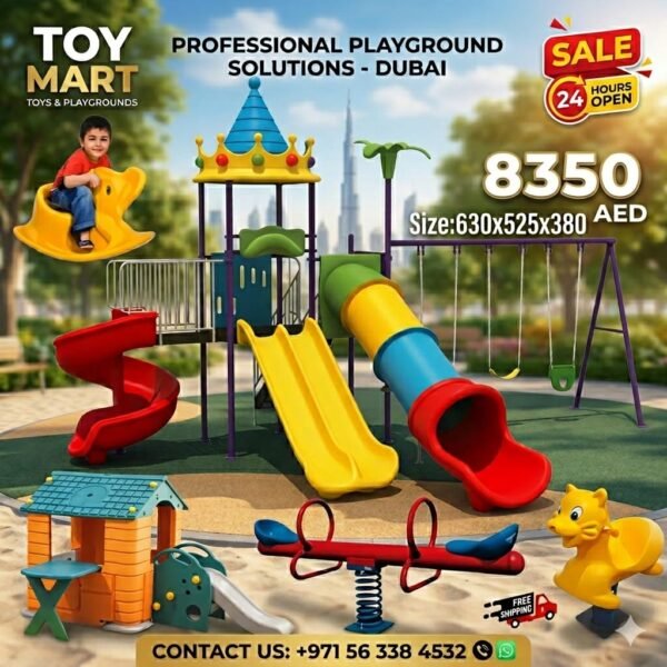 Toy Mart Premium Multi-Feature Outdoor Playground Set