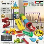 Toy Mart Ultimate Backyard Adventure Mega Playground Set (7-in-1 Combo)