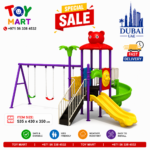 Kids Outdoor Playground Set with Slides and Swings – Toy Mart Dubai