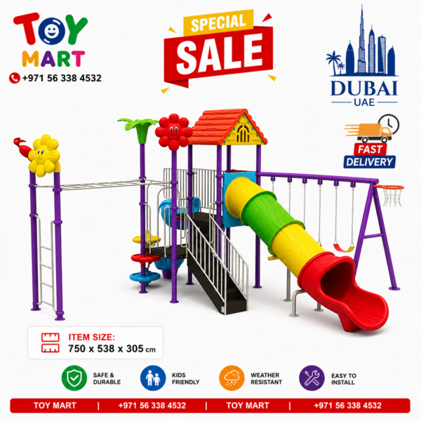 Toy Mart Multi-Feature Children’s Playground Set