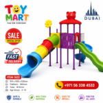 Toy Mart Premium Kids Outdoor Playground Set with Tube Slide & Climbing Platform