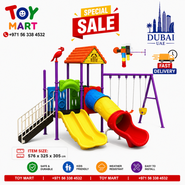 Kids Outdoor Playground Playset
