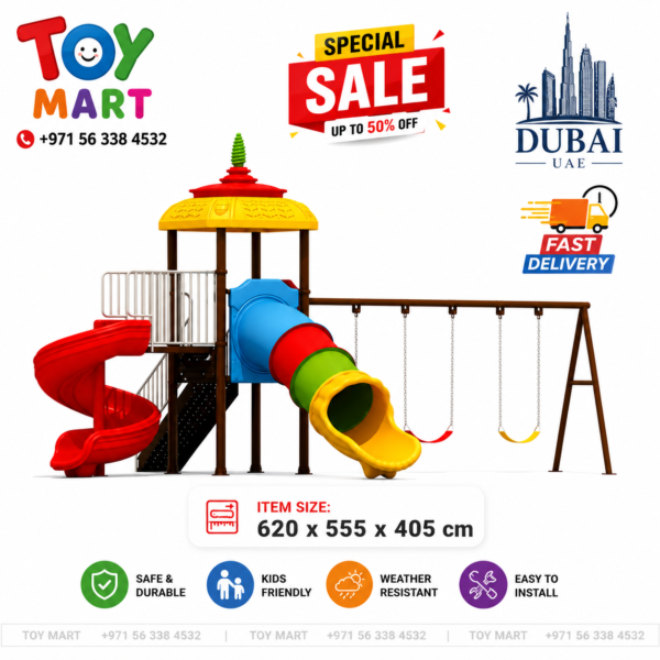 Toy Mart Luxury Outdoor Playset