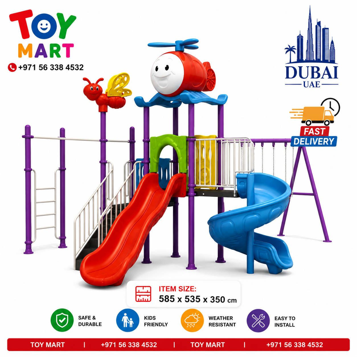 Toy Mart Kids Playground Set